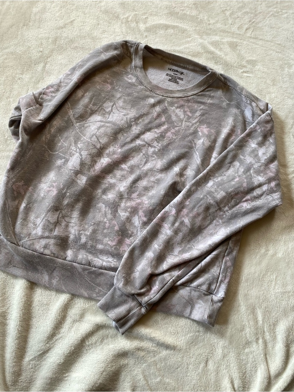 Modern Lux Camo Crewneck Sweatshirt